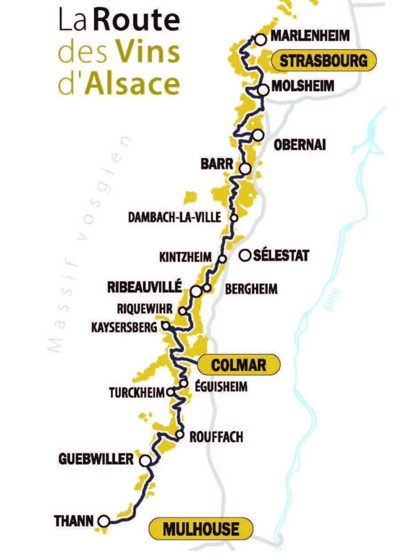 Studio Tout Confort 2 Personnes Au Coeur De L'Alsace Wolxheim ภายนอก รูปภาพ